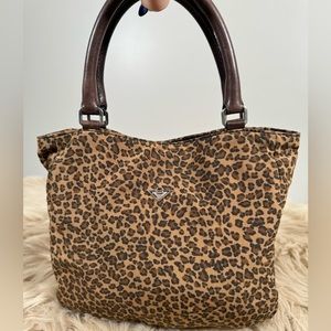 Bottega Veneta Leopard Print Satchel